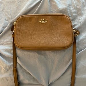 Coach small leather crossbody bag
